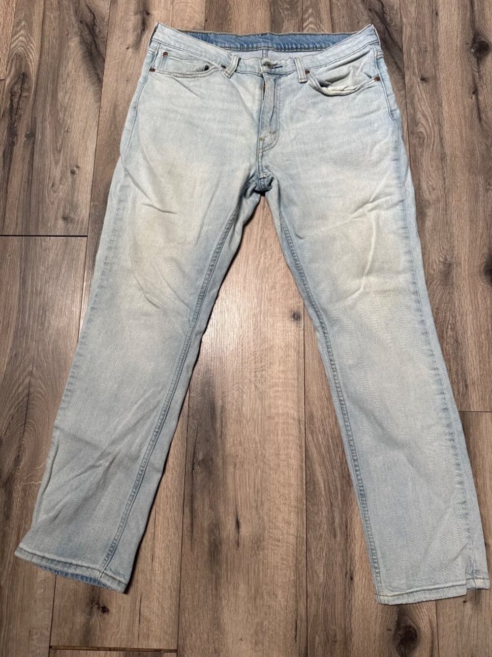 Levis 511 Mens Slim Fit Light Wash Denim Jeans W34 L30